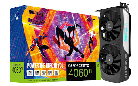 GeForce RTX 4060 Ti搭載グラフィックスカード「ZOTAC GAMING GeForce