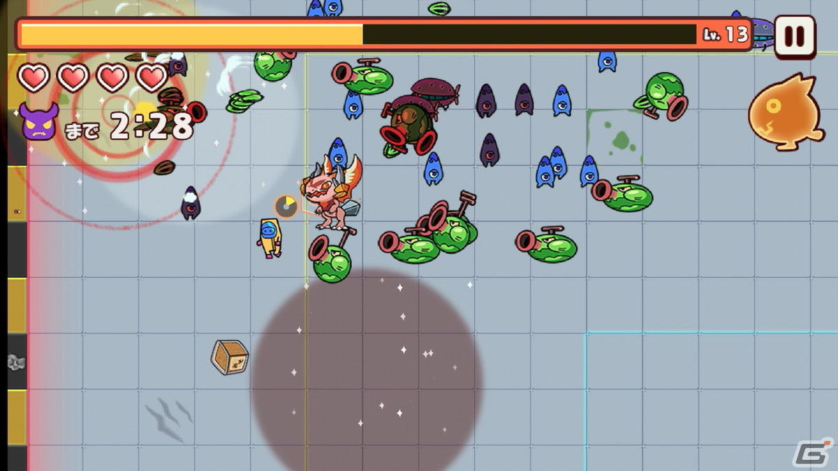 トイロジック、2023年度の新入社員が開発したアクションゲーム「バクバクバック」をiOS向けに配信！の画像6