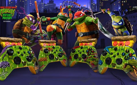 ピザの匂いがするXboxコントローラーが当たる！映画「ミュータント・タートルズ：ミュータント・パニック！」の公開記念キャンペーンが実施
