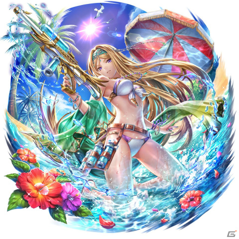 「ラストクラウディア」にユニット「蒼麗の聖女セラ」（CV：川澄綾子）が登場！全ユーザー協力型のイベント「セイントサマーショット」も開始の画像2