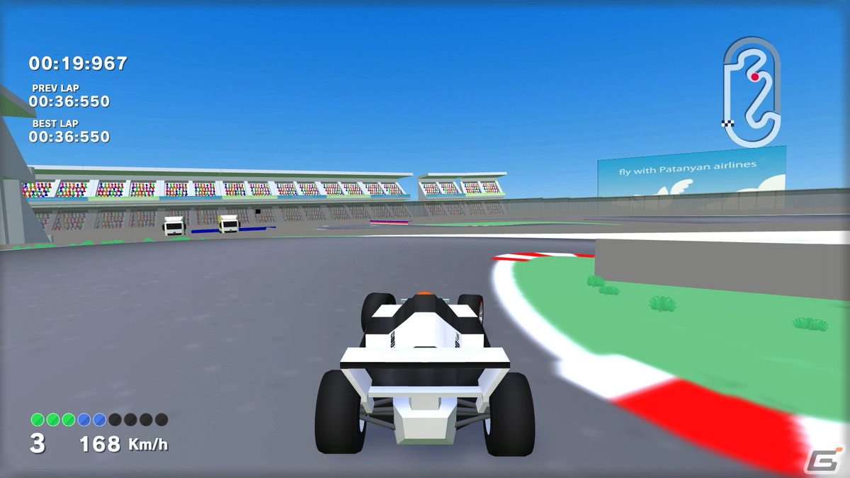 簡単操作で楽しめる本格レースゲーム「ハイパートルクレーシング」が配信開始！の画像6