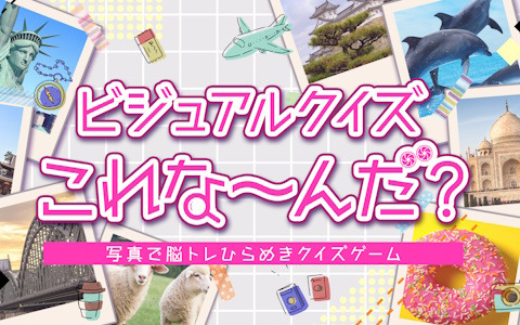 写真で脳トレ！「ビジュアルクイズこれな～んだ？」がSwitchで8月3日に配信