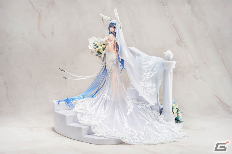アズールレーン　ニュージャージー スノーブライドラブVer.　フィギュア　未開封 特典】アズールレーン ニュージャージー スノーブライドラブVer. 1/7
