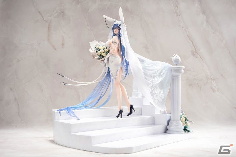 アズールレーン」ニュージャージーがケッコンスキン姿でフィギュア化