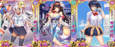 「戦乱プリンセス」最大100連ガチャが毎日無料の夏祭りキャンペーンが開催！夏衣装の若狭や王貴人も登場の画像2
