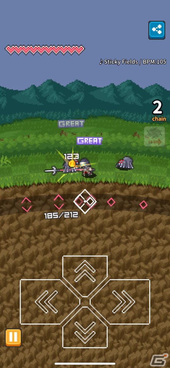 リズムゲーの気持ちよさとハクスラの中毒性をスキマ時間にお手軽プレイ！「Lilt Way」レビューの画像12