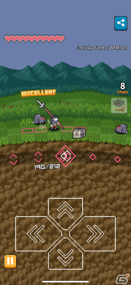 リズムゲーの気持ちよさとハクスラの中毒性をスキマ時間にお手軽プレイ！「Lilt Way」レビューの画像2