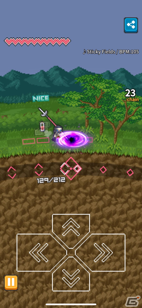 リズムゲーの気持ちよさとハクスラの中毒性をスキマ時間にお手軽プレイ！「Lilt Way」レビューの画像6