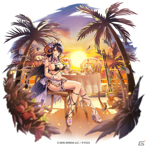 「神姫PROJECT」アモンとプルフラスが水着衣装で登場！プレミアムパス特典の更新もの画像2