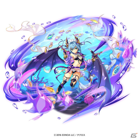 「神姫PROJECT」アモンとプルフラスが水着衣装で登場！プレミアムパス特典の更新もの画像3