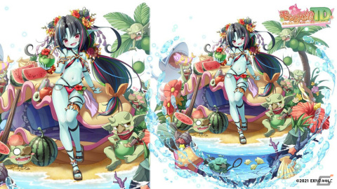 「モンスター娘TD」イベント「渚のポッピングフィッシャー」が実施！水着姿のオキューやディフニラが目玉となったガチャもの画像5