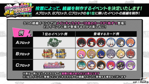 「ヒプマイARB」で“ストーリーイベント続編リクエストキャンペーン”が開催！続編が読みたいストーリーに投票しようの画像2