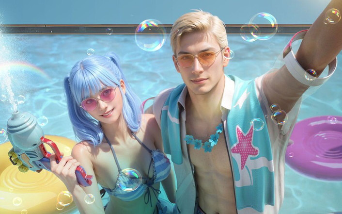 「アース：リバイバル」でイベント「サマーカーニバル」が開催！夏を楽しめる水鉄砲射撃などのイベントが満載