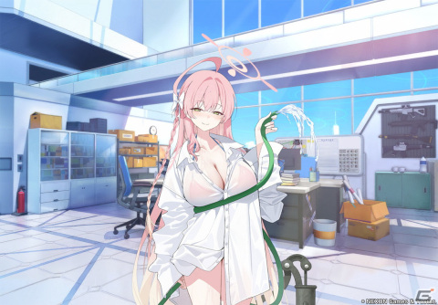 「ブルアカ」水着姿のハナコが登場！2.5周年記念募集「しどけなく水面揺らす十日」が開催の画像3