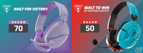 PS5/Xbox/Switchなどに対応したTurtle Beachのゲーミングヘッドセット「Recon 70」「Recon 50」の予約受付が開始！の画像1
