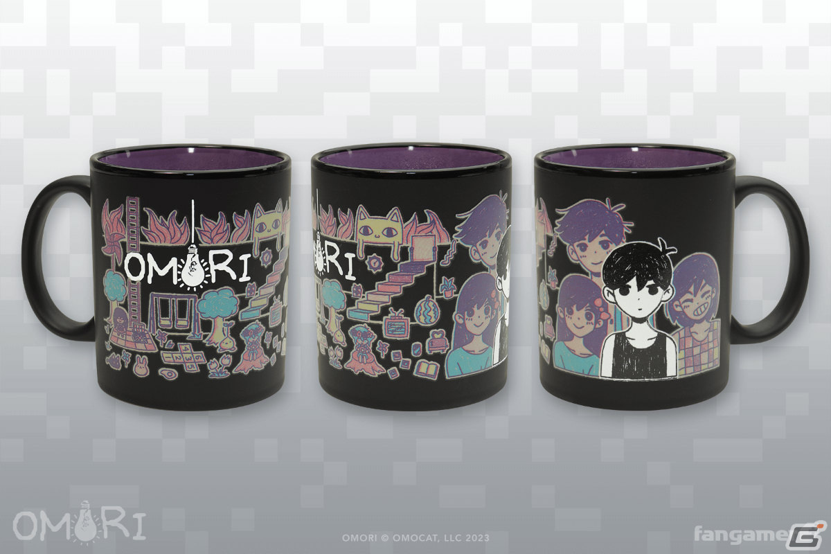 「OMORI」花冠デザインのTシャツや温度によって絵柄が変わるマグカップなどがFangamer Japanに登場！の画像14