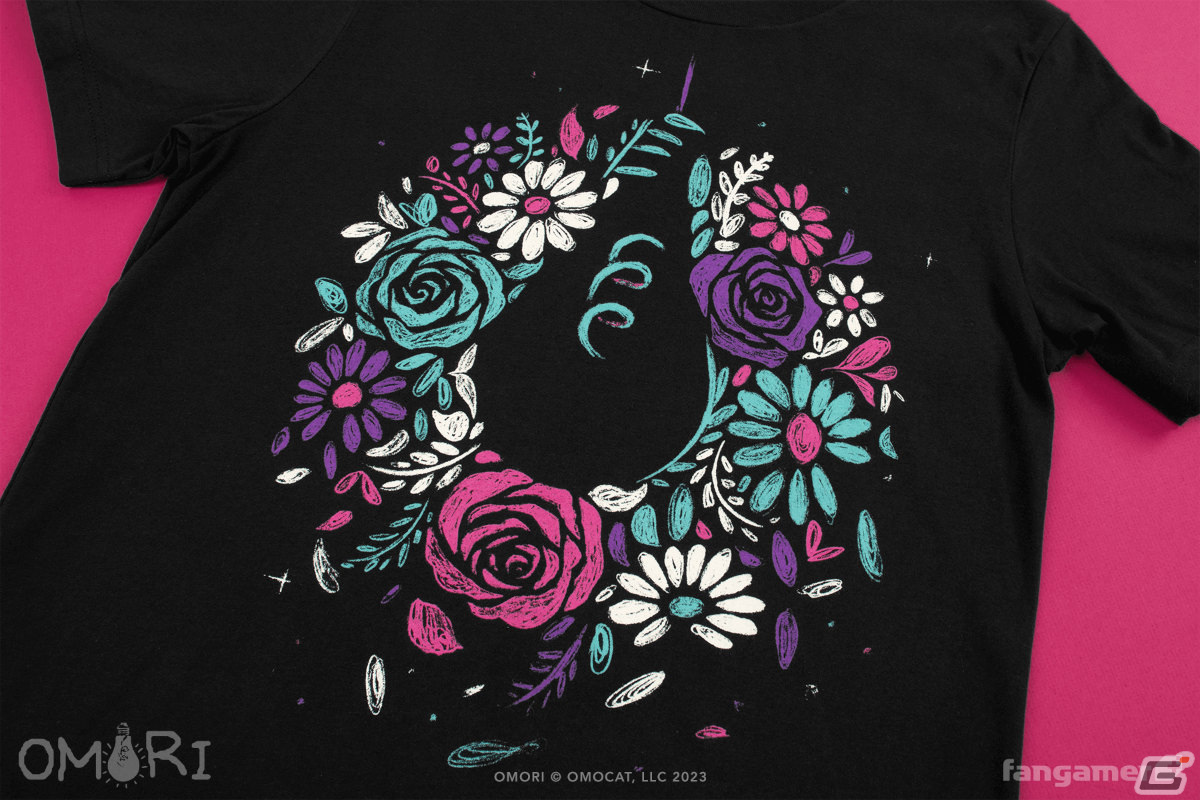 「OMORI」花冠デザインのTシャツや温度によって絵柄が変わるマグカップなどがFangamer Japanに登場！の画像3