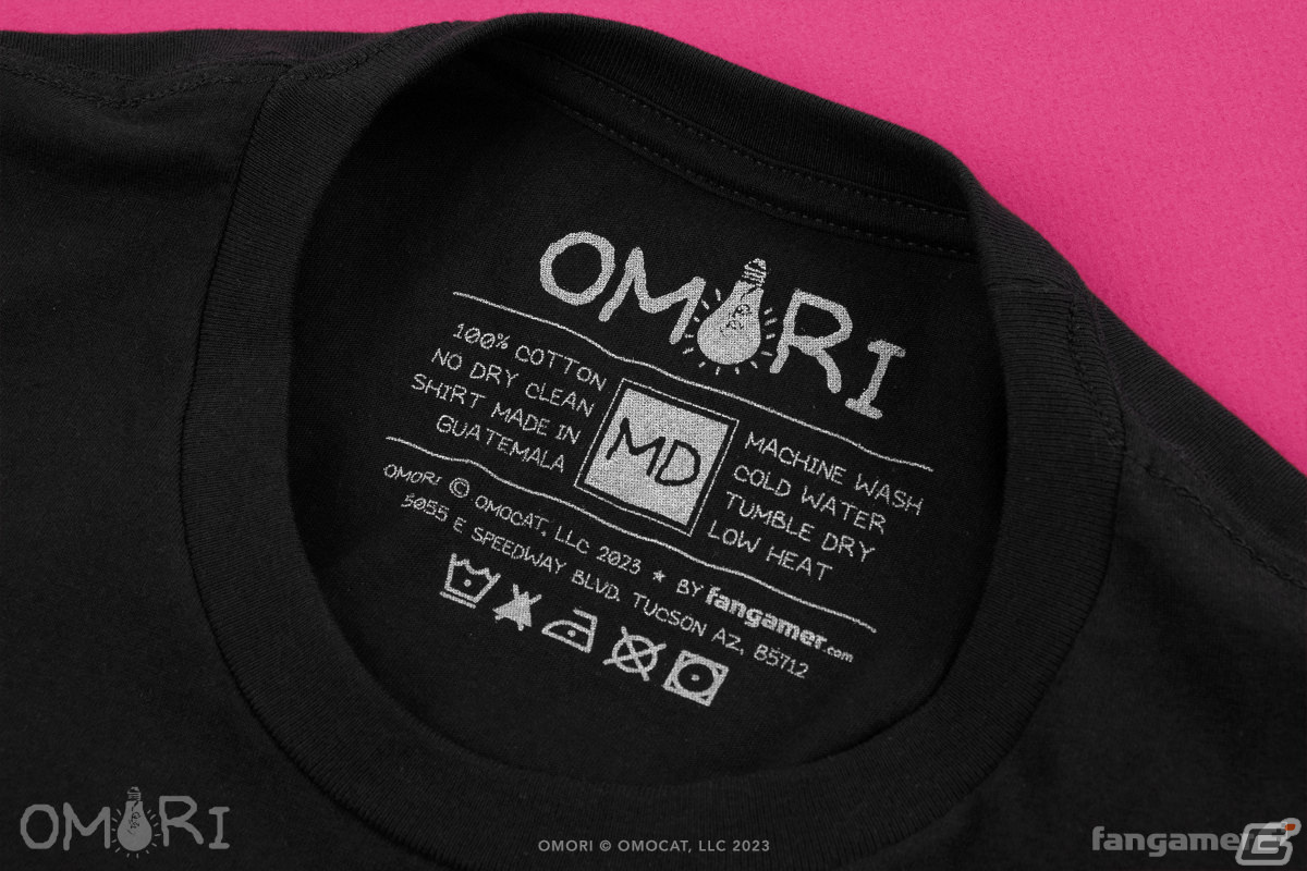 「OMORI」花冠デザインのTシャツや温度によって絵柄が変わるマグカップなどがFangamer Japanに登場！の画像5