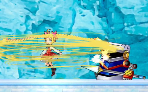 「螺旋麗嬢 スパイラルお嬢様 超髪のマキナ」がSwitchで今冬発売！金髪縦ロールが唸るファイト一髪お嬢様アクション