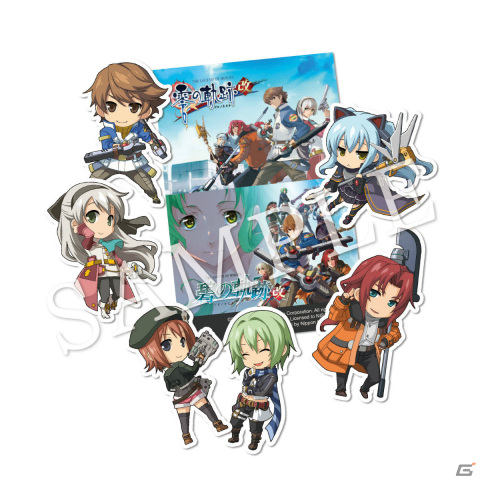 Switch版「零の軌跡：改」「碧の軌跡：改」の予約受付がニンテンドーeショップで開始！オリジナルフレークシールが当たるチャンスもの画像2