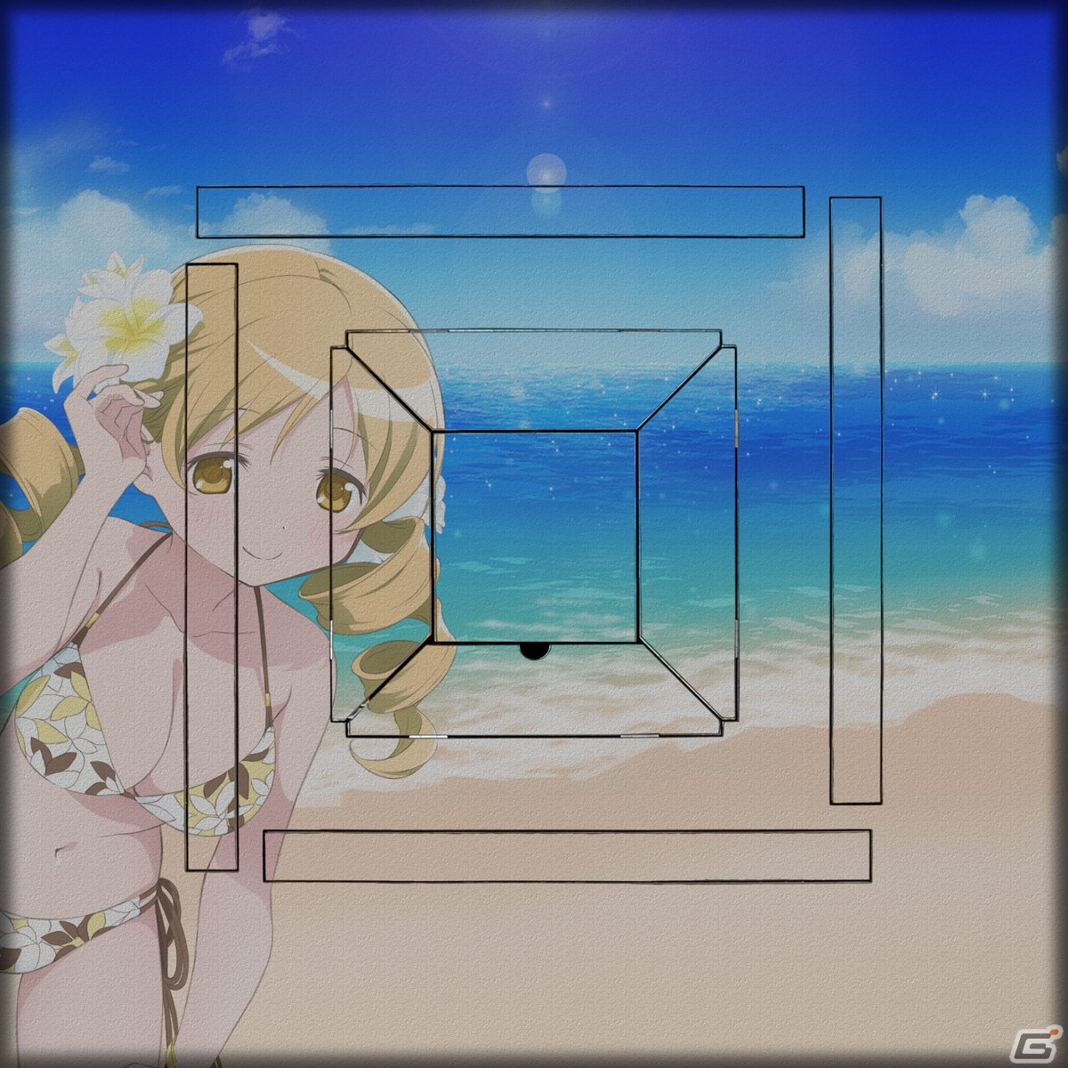 「セガNET麻雀 MJ」と「劇場版 魔法少女まどか☆マギカ」のコラボを先行プレイ！夏にぴったりな水着姿のまどかたちが登場の画像2