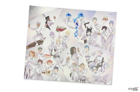 「ツイステ」Disney100テーマの新作グッズが発売！生徒たちがプラチナのジャケットを身にまとった描き下ろしイラストは必見の画像3