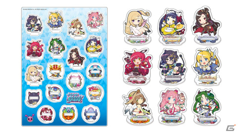 「スーパーバレットブレイク」のアクリルグッズが発売！3段構造のアクリルジオラマや「ルイ・ロペス-水着-」のアクリルフィギュアなどの画像3