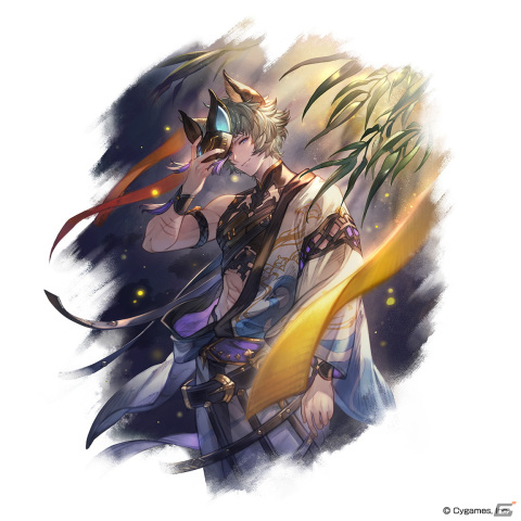 「グラブル」シス、マコラの浴衣スキンが登場！「朧夜黒狐白霞スキンセット」「月下の短夜、花菖蒲スキンセット」が販売の画像4