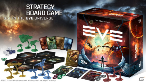 宇宙MMO「EVE Online」がボードゲームに！盤上で宇宙探検や戦略的な戦争が楽しめる―Kickstarterプレローンチページが公開の画像1