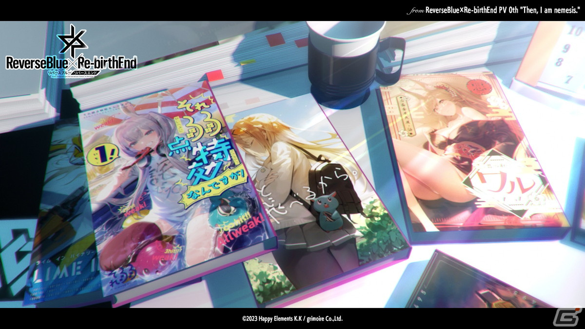Happy Elementsとグリモアが贈る完全新作RPG「リバースブルー×リバースエンド」が発表！未来のために“永遠”となった少年少女の物語の画像3