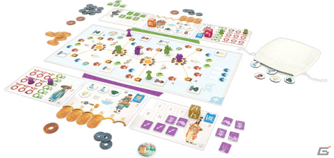 四国の旅を楽しむボードゲーム「東海道デュオ」日本語版が8月下旬に発売！名作「東海道」を2人用ルールにアレンジの画像2