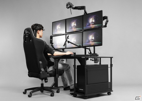 Bauhutteより“デスクの揺れ”を解消するゲーミングデスク「ステーブル・テーブル BHD-ST」が発売！安定したデスクで安定したエイムを実現の画像3