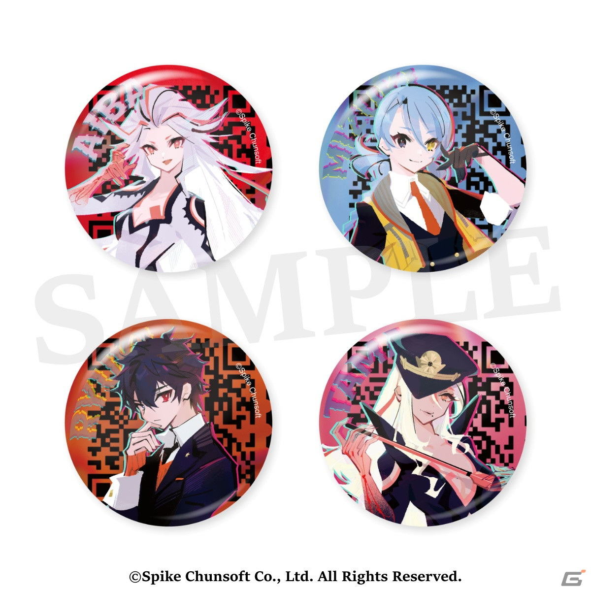 AI ソムニウムファイル　アイボゥ　缶バッジ AI ソムニウムファイル アイボゥ 缶バッジ AI: ソムニウム