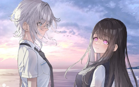 LYCORISによる百合ビジュアルノベル「嘘から始まる恋の夏」が9月15日に発売！アニメイトにて予約受付が開始