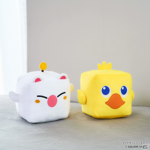 「キューブぬいぐるみ チョコボ」と「キューブぬいぐるみ モーグリ」が登場！S/M/Lの3サイズを展開の画像3