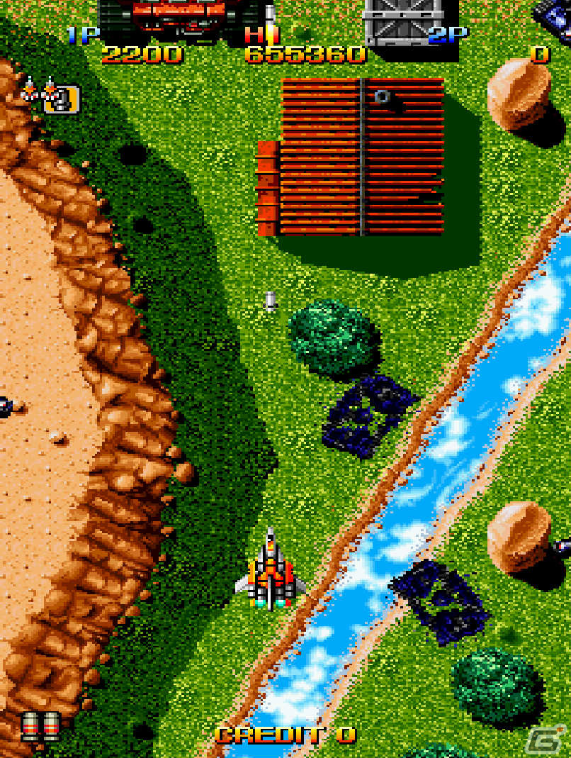 「アーケードアーカイブス マッドシャーク」が8月10日に配信！1993年にアルュメから発売されたSTGの画像3