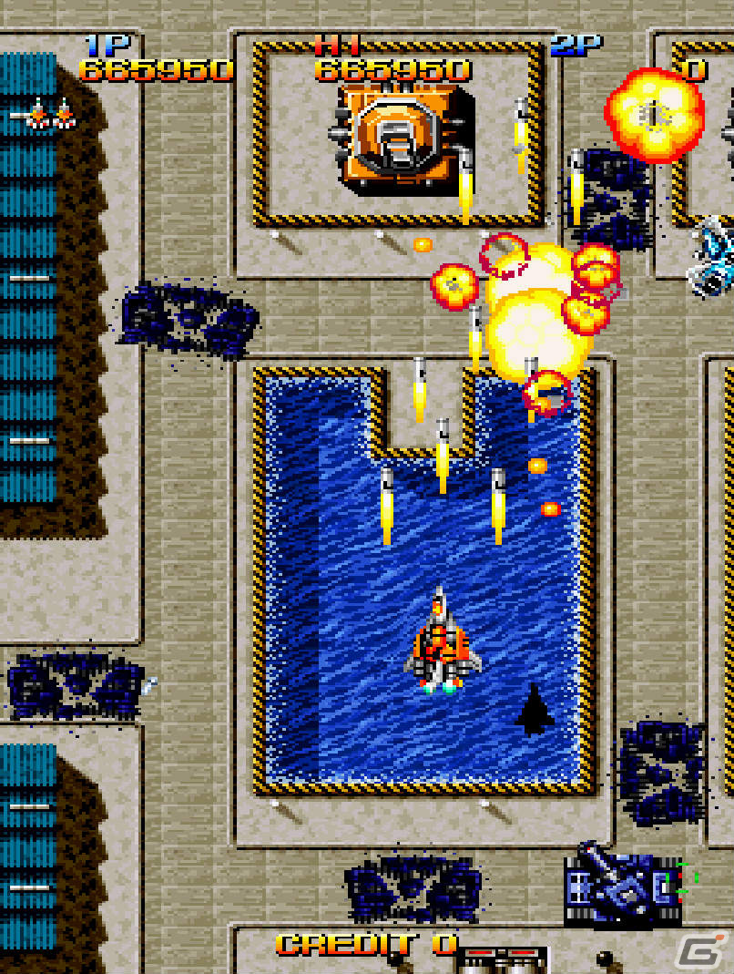 「アーケードアーカイブス マッドシャーク」が8月10日に配信！1993年にアルュメから発売されたSTGの画像6
