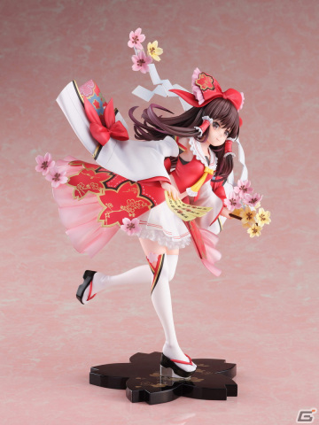 「東方Project」より人気イラストレーター・藤ちょこ氏のイラストをもとに博麗霊夢をフィギュア化！の画像7