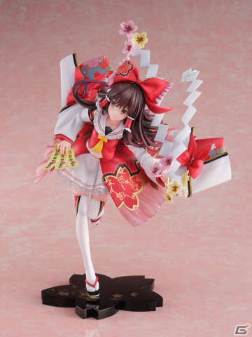 「東方Project」より人気イラストレーター・藤ちょこ氏のイラストをもとに博麗霊夢をフィギュア化！の画像8