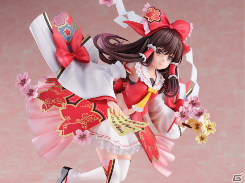 「東方Project」より人気イラストレーター・藤ちょこ氏のイラストをもとに博麗霊夢をフィギュア化！の画像9