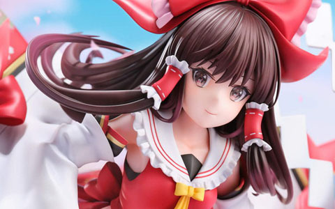 「東方Project」より人気イラストレーター・藤ちょこ氏のイラストをもとに博麗霊夢をフィギュア化！