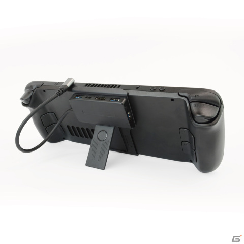 Steam Deckをテレビやモニターに4K・30Hzで出力できる「シンプルドックSD」が8月17日に発売！接続したまま操作が可能の画像2