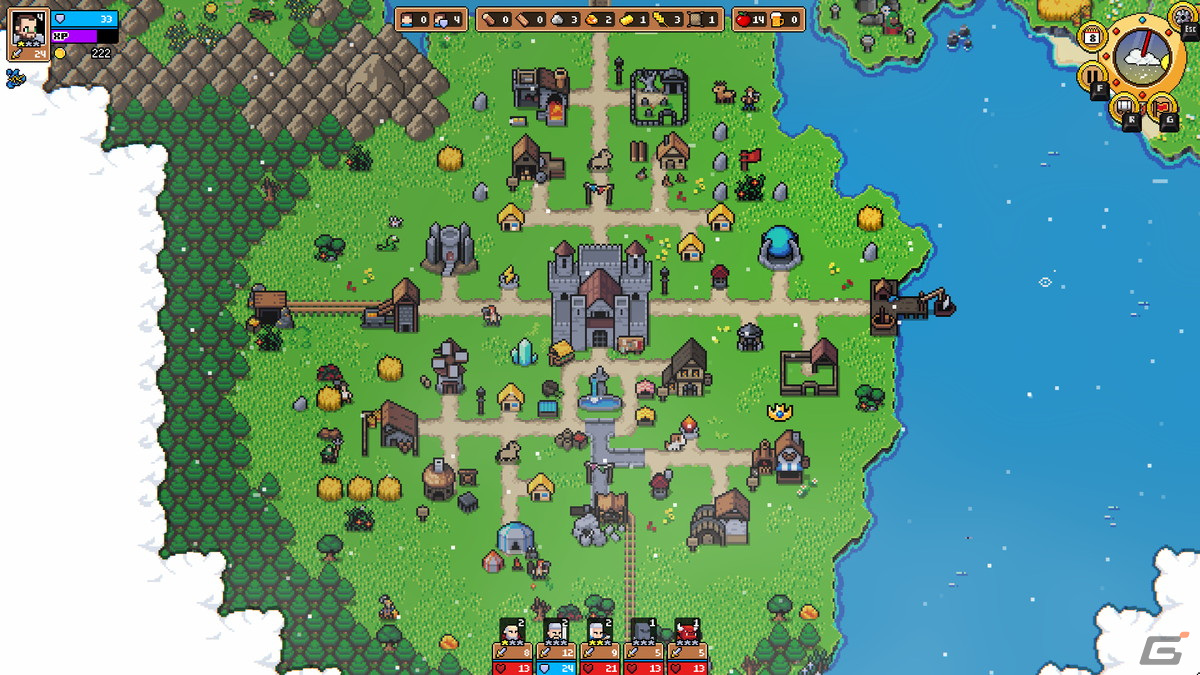 ローグライトシティビルダー「Super Fantasy Kingdom」が2024年にSteamで配信！ピクセルアートで描くファンタジー世界が舞台の作品にの画像6