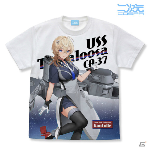 「艦これ」タスカルーサのフルグラフィックTシャツや白露型・航空母艦デザインのアロハ風ラージトートが登場！の画像2
