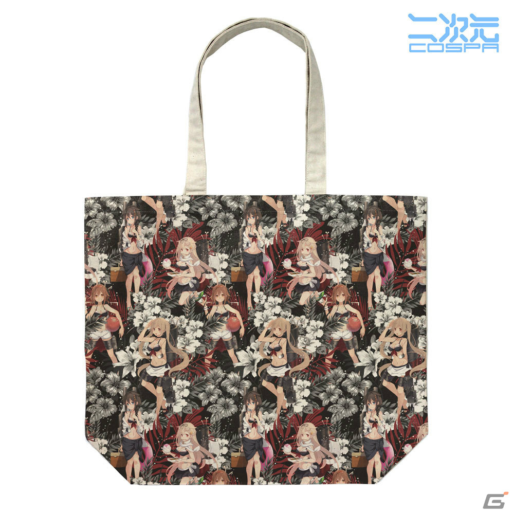 「艦これ」タスカルーサのフルグラフィックTシャツや白露型・航空母艦デザインのアロハ風ラージトートが登場！の画像3