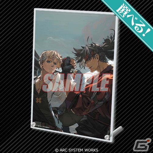 アークシステムワークス35周年記念のオンラインくじが8月17日に発売！「ギルティギア」と「ブレイブルー」の描き下ろしグッズが盛りだくさんの画像4