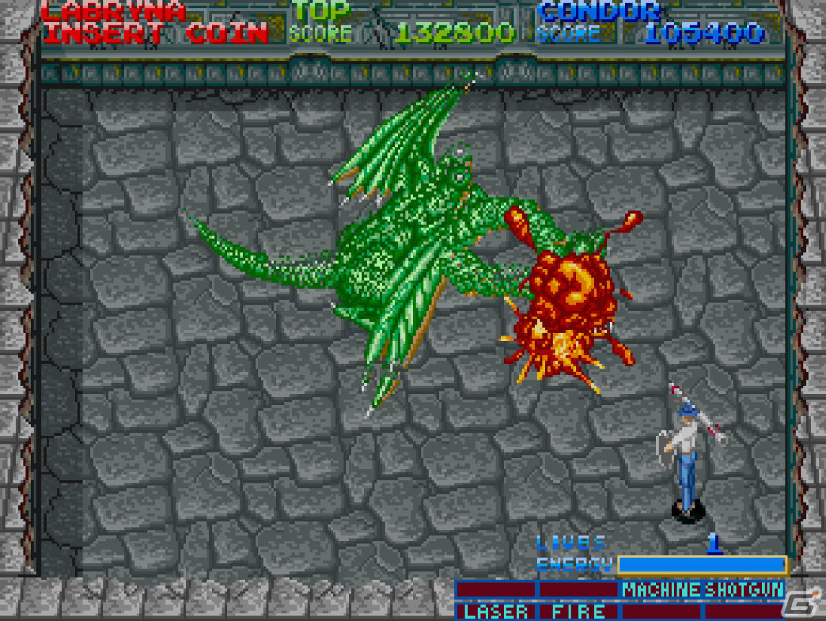 「アーケードアーカイブス 魔獣の王国」が8月17日に配信！迷路のような魔界を冒険するアクションゲームの画像4