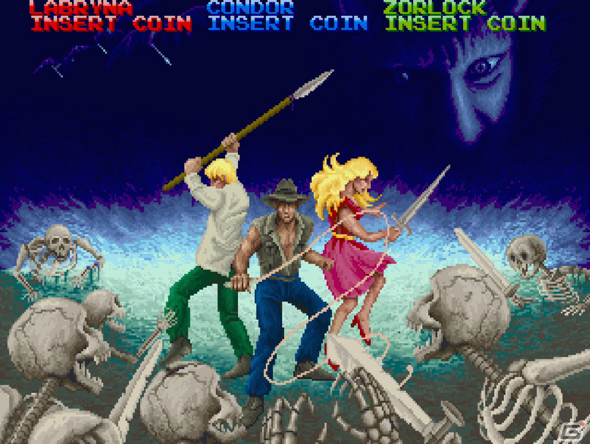 「アーケードアーカイブス 魔獣の王国」が8月17日に配信！迷路のような魔界を冒険するアクションゲームの画像5