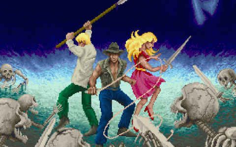 「アーケードアーカイブス 魔獣の王国」が8月17日に配信！迷路のような魔界を冒険するアクションゲーム