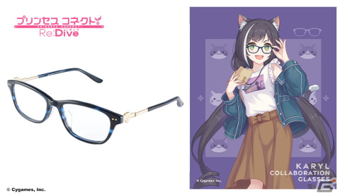 「プリンセスコネクト！Re:Dive」キャルとラビリスタをイメージしたコラボ眼鏡の予約受付が開始！の画像2